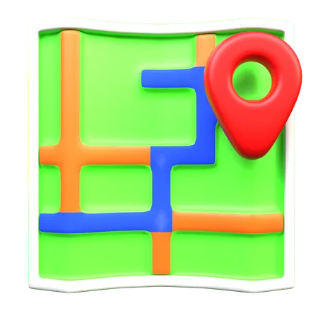 Location  3D Icon
