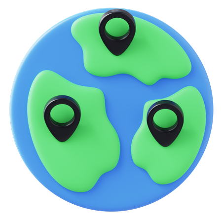Location  3D Icon