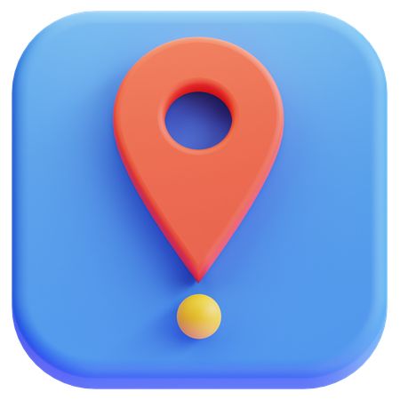 Location  3D Icon