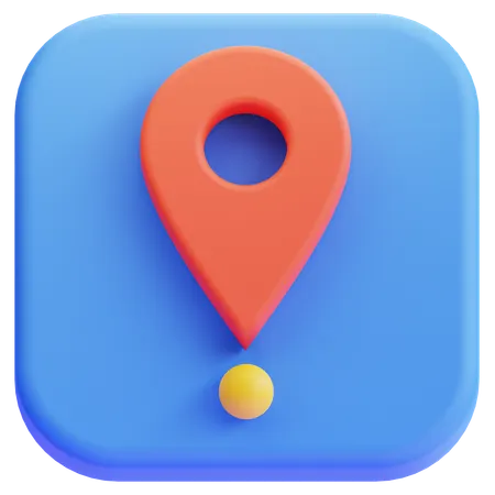 Location  3D Icon