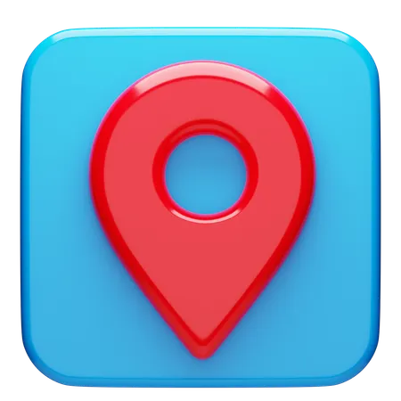 Location  3D Icon