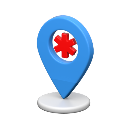 Location  3D Icon