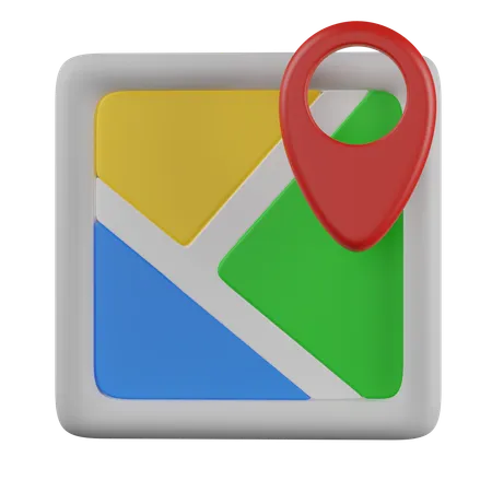 Location  3D Icon