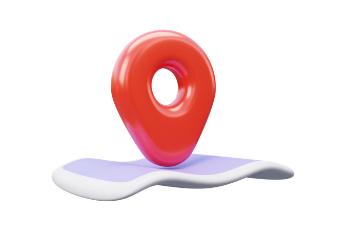 Location  3D Icon