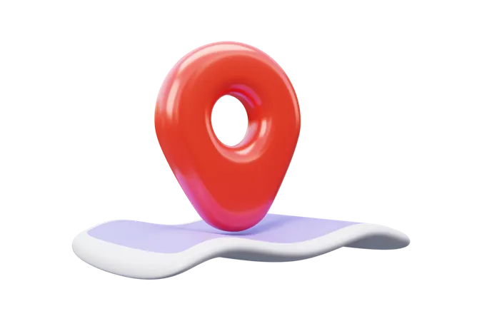 Location  3D Icon