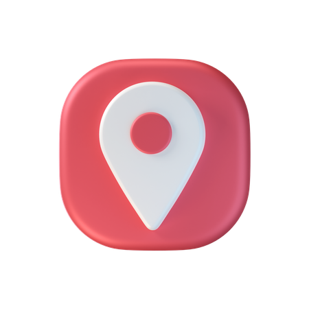 Location  3D Icon