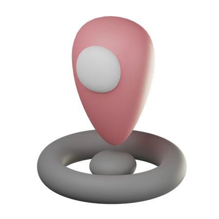 Location  3D Icon