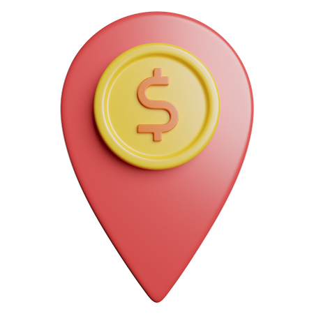 Location  3D Icon