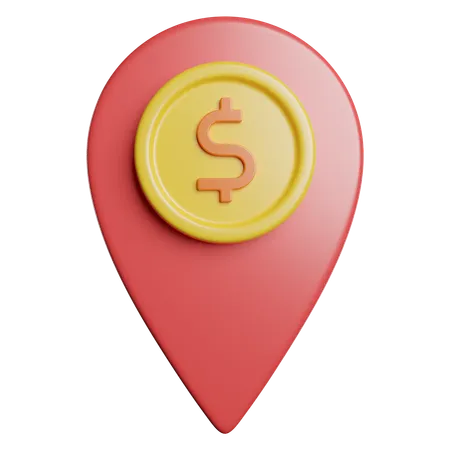 Location  3D Icon