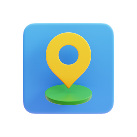 Location  3D Icon