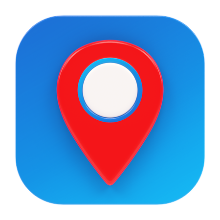 Location  3D Icon