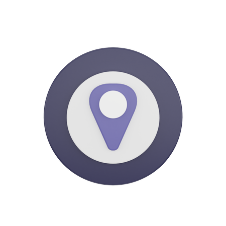 Location  3D Icon