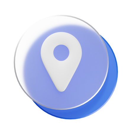 Location  3D Icon