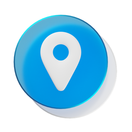 Location  3D Icon