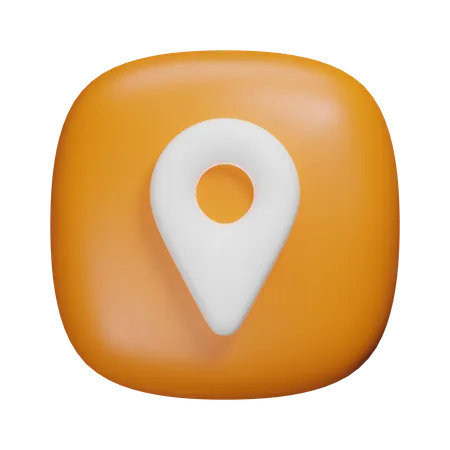 Location  3D Icon