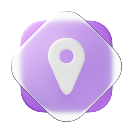 Location  3D Icon