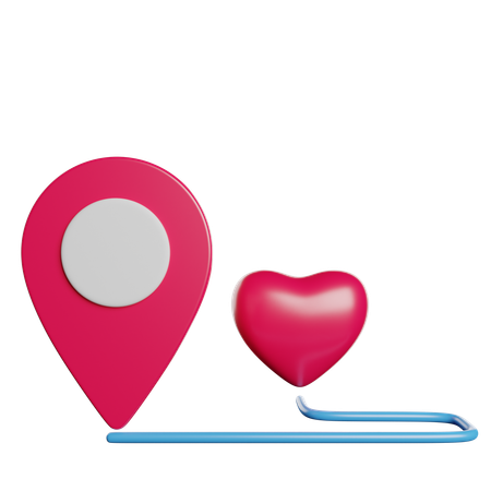 Location  3D Icon