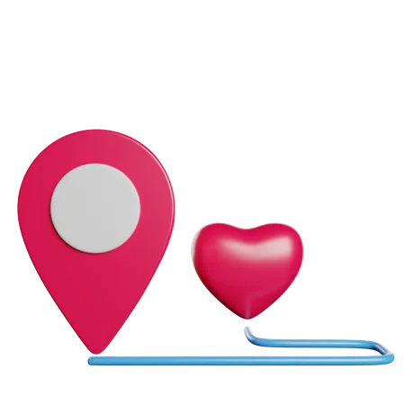 Location  3D Icon