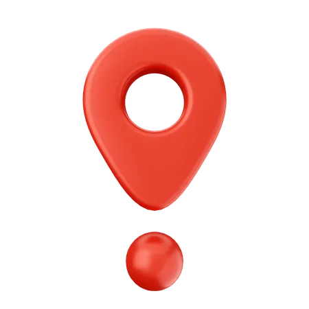 Location  3D Icon