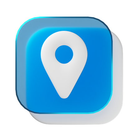 Location  3D Icon