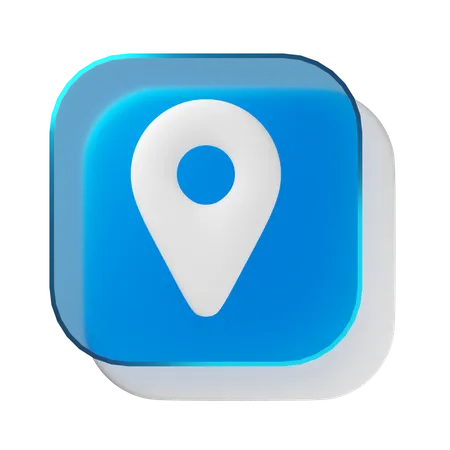 Location  3D Icon