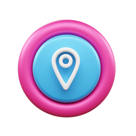 Location  3D Icon