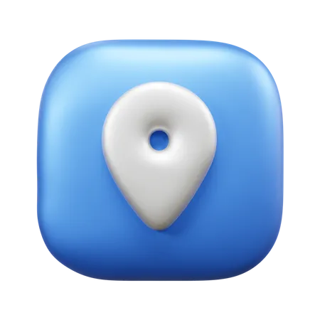 Location  3D Icon