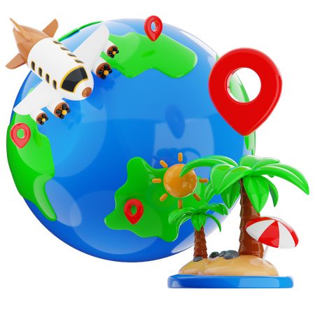 Location  3D Icon