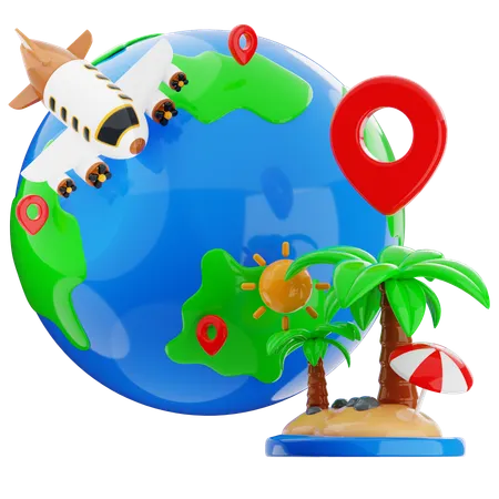 Location  3D Icon