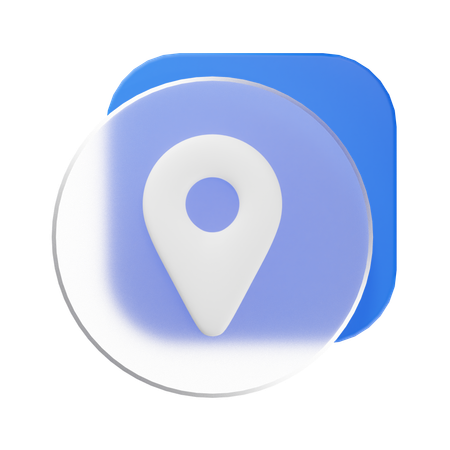 Location  3D Icon