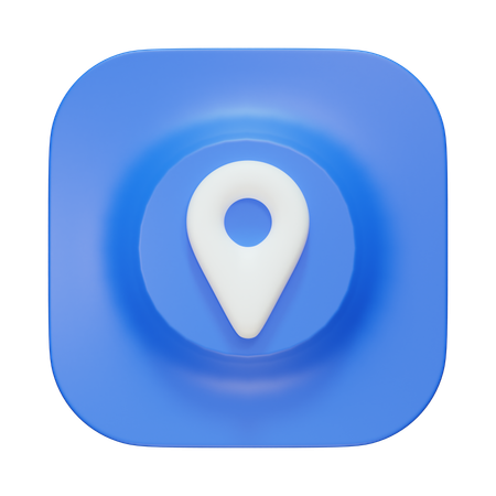 Location  3D Icon