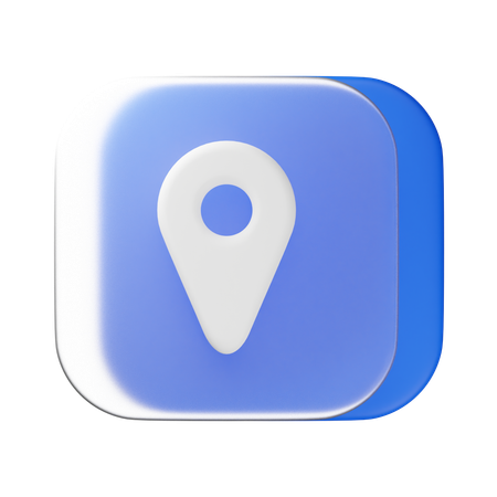 Location  3D Icon