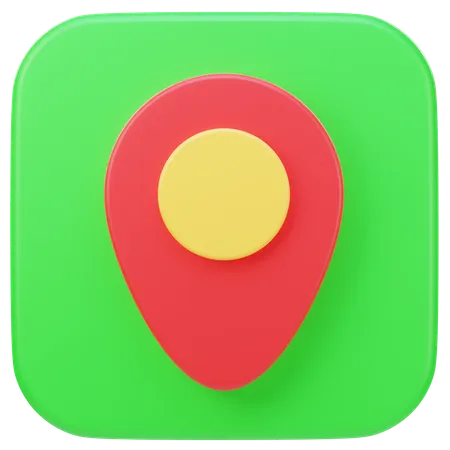 Location  3D Icon