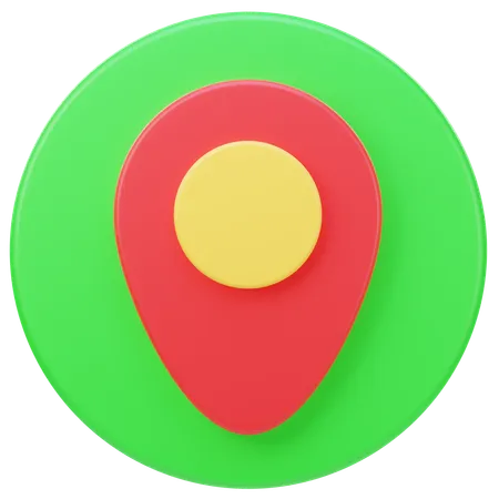 Location  3D Icon