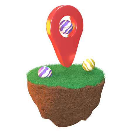 Location  3D Icon