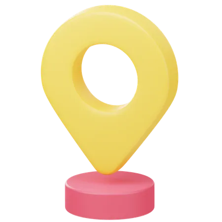 Location  3D Icon