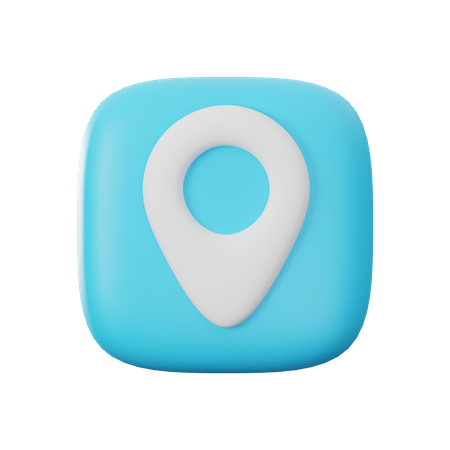 Location  3D Icon