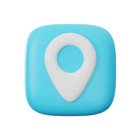 Location  3D Icon