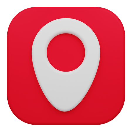 Location  3D Icon