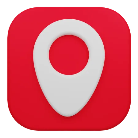 Location  3D Icon