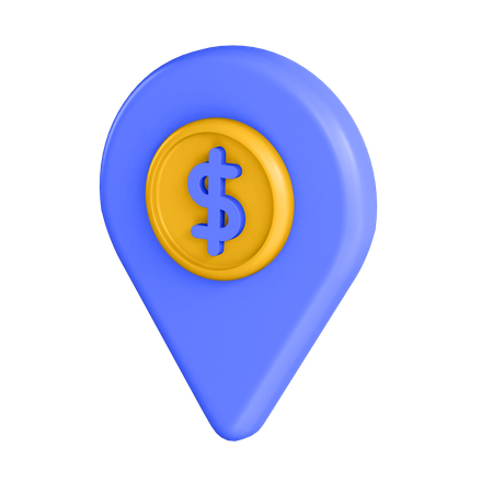 Location  3D Icon