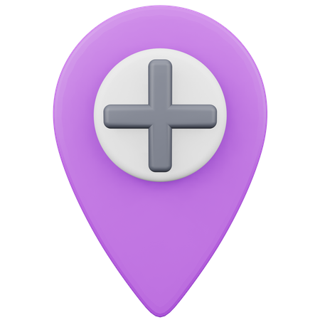 Location  3D Icon