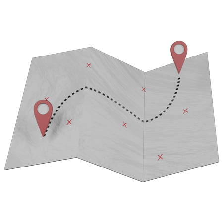 Location 3D Illustration