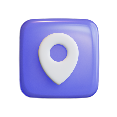 Location  3D Icon