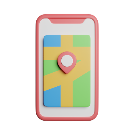 Location App  3D Icon