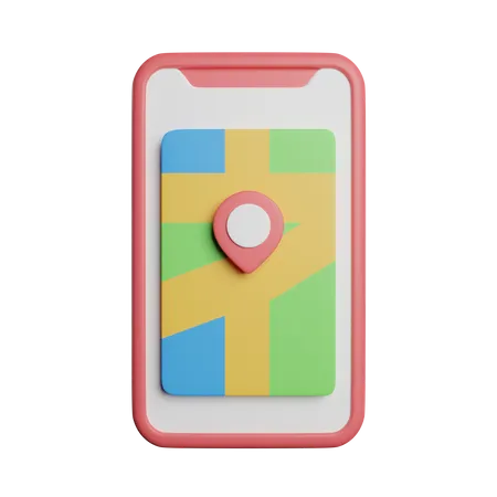 Location App  3D Icon