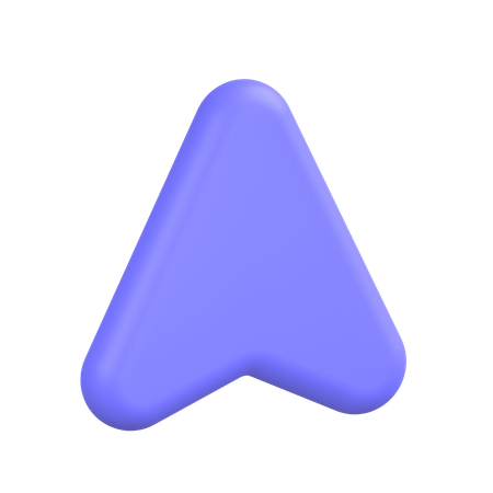 Location Arrow  3D Icon