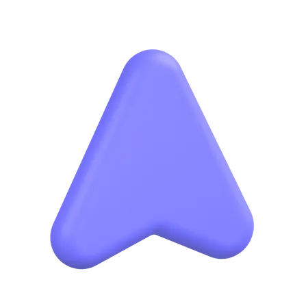 Location Arrow  3D Icon