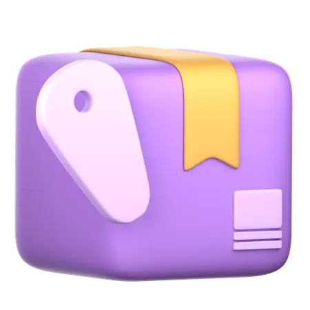 Location Box  3D Icon