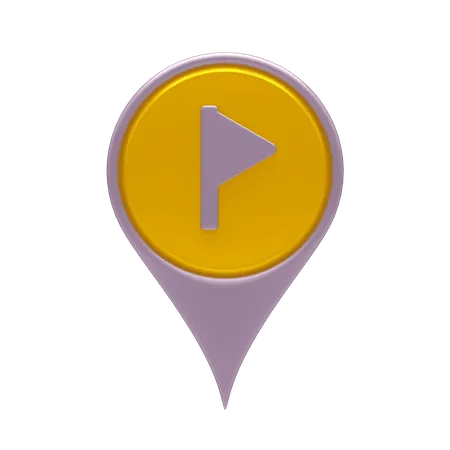 Location Chart  3D Icon